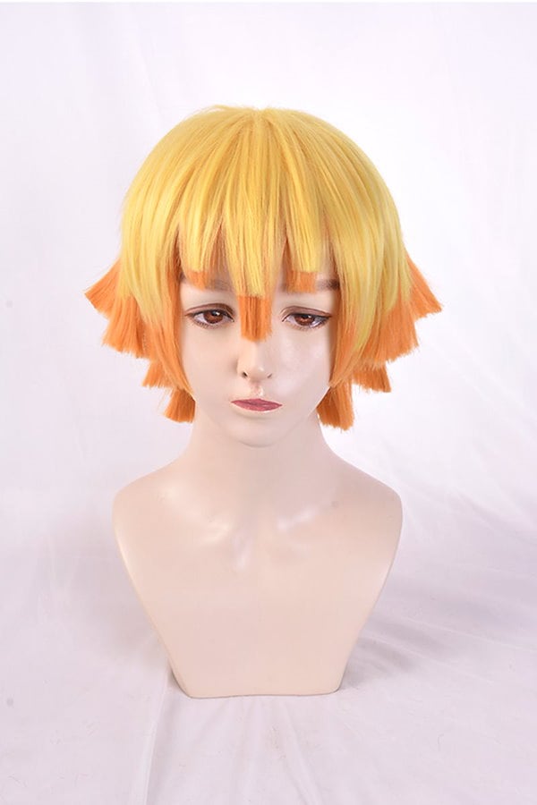 Qoo10] 鬼滅の刃 我妻善逸 コスプレウィッグ ハ