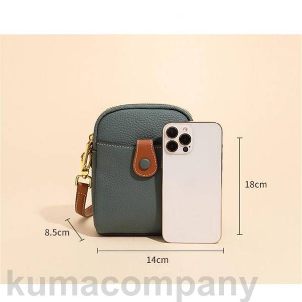 スマホポシェット 縦型 軽量 スマホポーチ レディース 本革 牛革 皮 レザー ショルダー バッグ 斜めがけ 肩掛け 財布 通勤通学 小物入れ ギフト