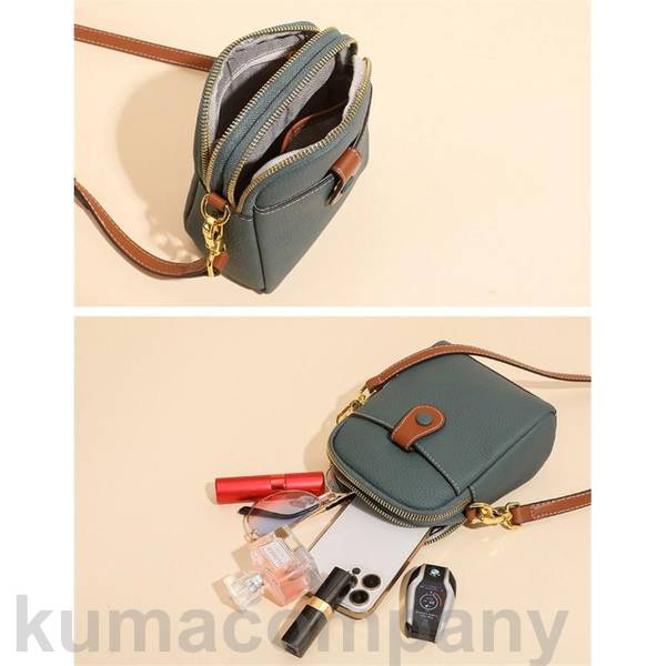 スマホポシェット 縦型 軽量 スマホポーチ レディース 本革 牛革 皮 レザー ショルダー バッグ 斜めがけ 肩掛け 財布 通勤通学 小物入れ ギフト