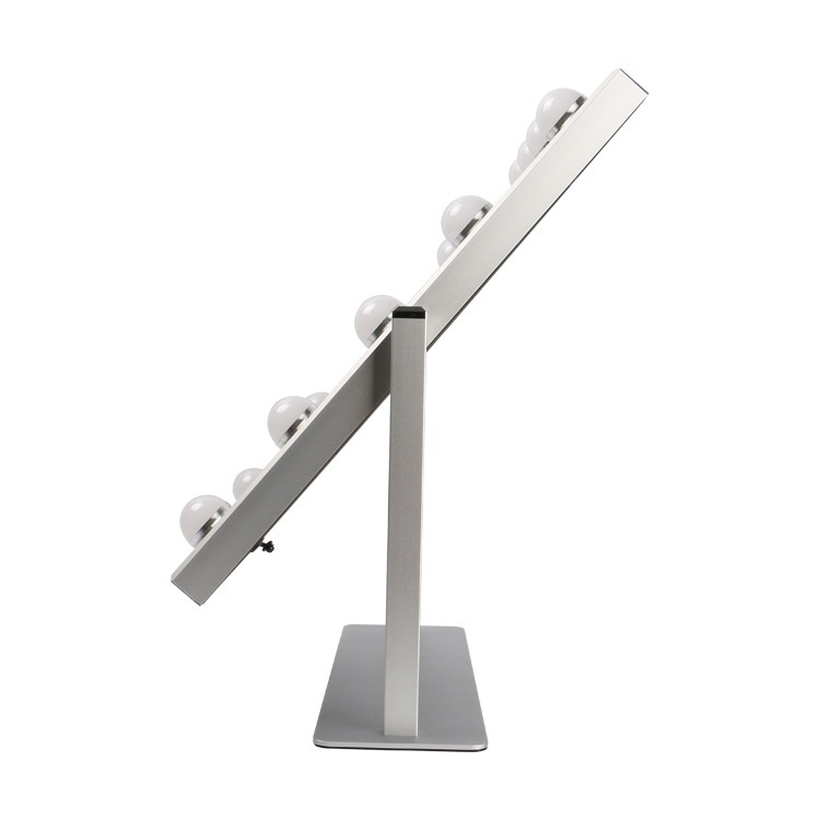 （源流大工場製造）デスクトップメタルledミュラー欧米スタイル電球ミラーハリウッド補光デスクトップledミュラー