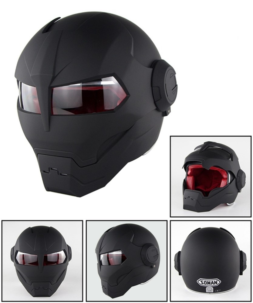 アイアンマン フルフェイスヘルメット STARK INDUSTRIES Qoo10] バイクヘルメット フルフェイス アイアン
