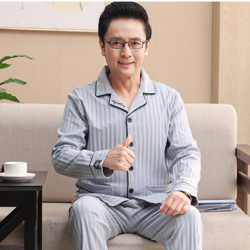 パジャマ メンズ用 ルームウエア 英字柄 襟付き 長袖 前開き 上下セット カジュアル ポケット付き パジャマ メンズ用 ルームウエア 英字柄 襟付き 長袖 前開き 上下セット カジュアル ポケット付き