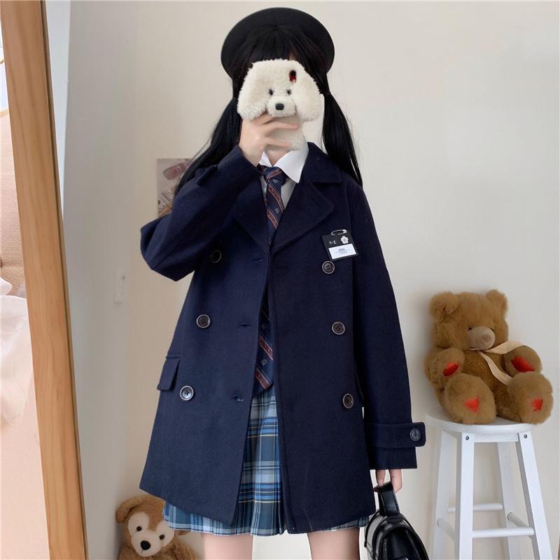 製品 気質 ピーコート レディース 中綿 一部 学院風コート ロング 冬秋 女子 学生用スクールコート トレンチコート シンプル アウター 着痩せ 学生上品 製品 気質 ピーコート レディース 中綿 一部 学院風コート ロング 冬秋 女子 学生用スクールコート トレンチコート シンプル アウター 着痩せ 学生上品