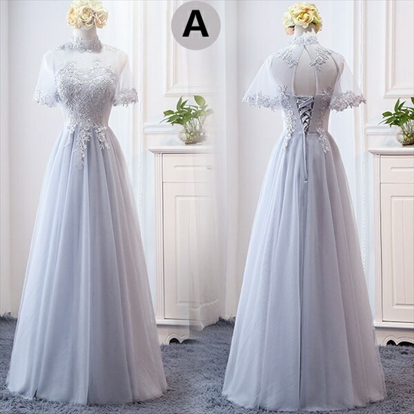 【S/M/L/XL/2XL】ブライズメイド ドレス グレー ロングドレス 演奏会 袖付き 結婚式 パーティードレス 二次会 フォーマルドレス 花嫁 入園式 卒業式 発表会 入学式 【代引不可】 【S/M/L/XL/2XL】ブライズメイド ドレス グレー ロングドレス 演奏会 袖付き 結婚式 パーティードレス 二次会 フォーマルドレス 花嫁 入園式 卒業式 発表会 入学式 【代引不可】
