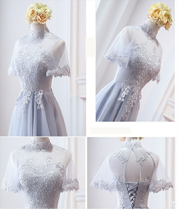 【S/M/L/XL/2XL】ブライズメイド ドレス グレー ロングドレス 演奏会 袖付き 結婚式 パーティードレス 二次会 フォーマルドレス 花嫁 入園式 卒業式 発表会 入学式 【代引不可】 【S/M/L/XL/2XL】ブライズメイド ドレス グレー ロングドレス 演奏会 袖付き 結婚式 パーティードレス 二次会 フォーマルドレス 花嫁 入園式 卒業式 発表会 入学式 【代引不可】