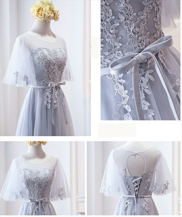 【S/M/L/XL/2XL】ブライズメイド ドレス グレー ロングドレス 演奏会 袖付き 結婚式 パーティードレス 二次会 フォーマルドレス 花嫁 入園式 卒業式 発表会 入学式 【代引不可】 【S/M/L/XL/2XL】ブライズメイド ドレス グレー ロングドレス 演奏会 袖付き 結婚式 パーティードレス 二次会 フォーマルドレス 花嫁 入園式 卒業式 発表会 入学式 【代引不可】