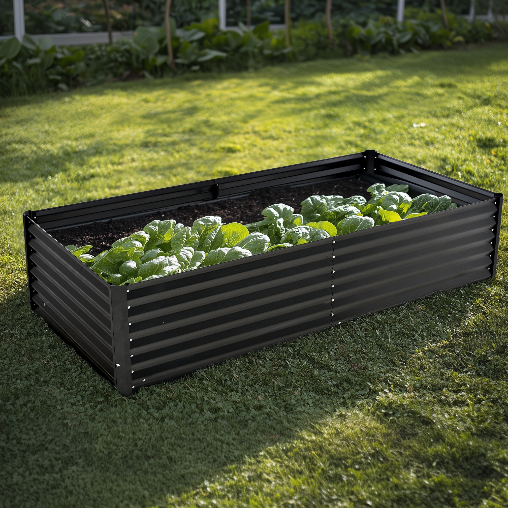 【ペールグリーン】レイズドベッド ガーデンベッド L180×W90×H78cm ペールグリーン】レイズドベッド ガーデンベッド L180×W90×H78cm