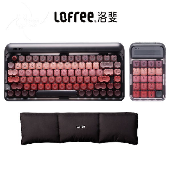 Lofree メカニカルキーボード ピンク系 Lofree Japan