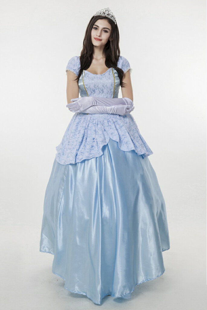 ハロウィン仮装 シンデレラワンピース シンデレラ仮装 コスプレシンデレラドレス ハロウィーンシンデレラドレスfs925cp1