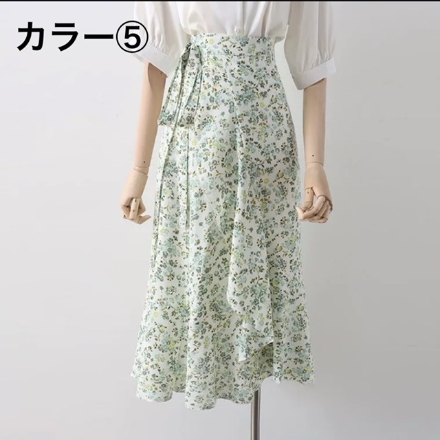 レディース スカート フレア フレアスカート ミモレ ロング アシンメトリー ドレープ ウエストリボン サイドスリット 大人可愛い きれいめ カジュアル 上品 アジアン こなれ感 ラフ ガーリー