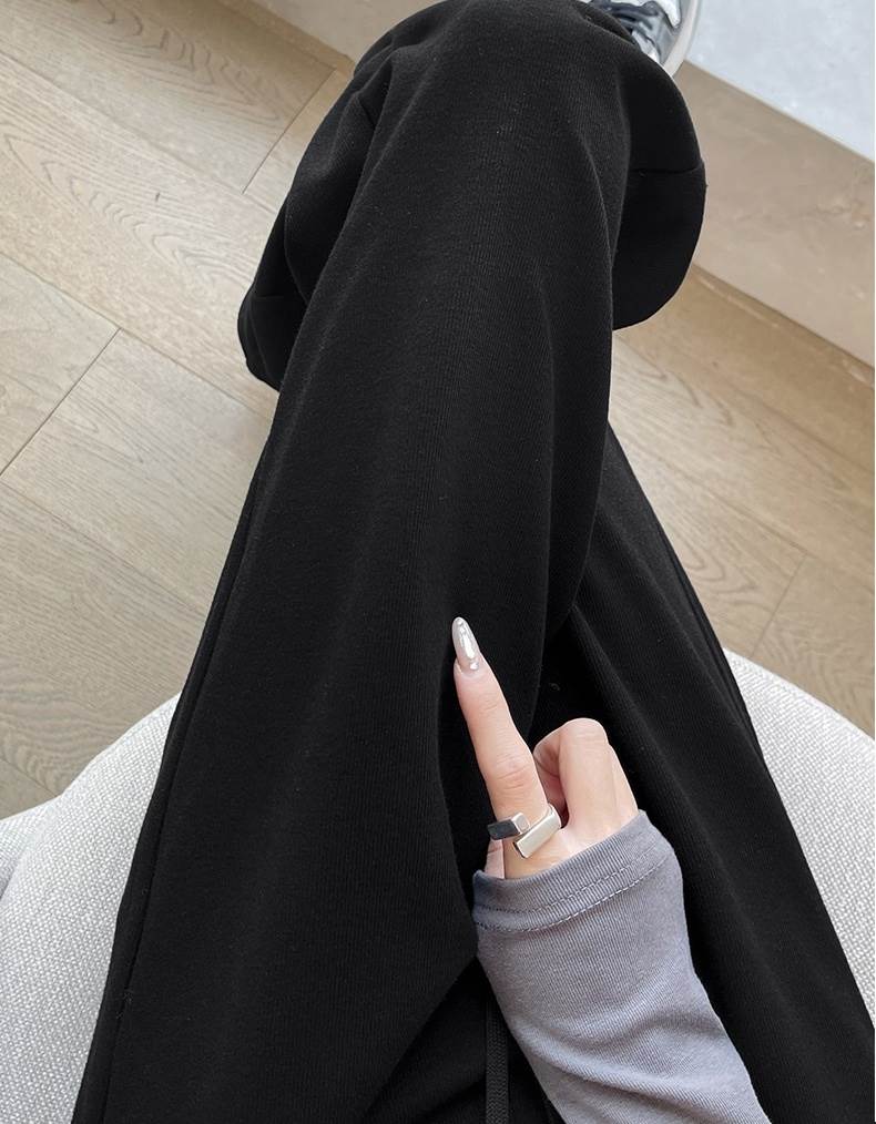 ボトムス パンツ 4色 ストレートパンツ レディース 個性的 ロング丈 ハイウエスト 無地 黒 白 茶色 ピンク S M L XL 2XL 大人可愛い シンプル カジュアル ラフ 存在感 無地 春 秋