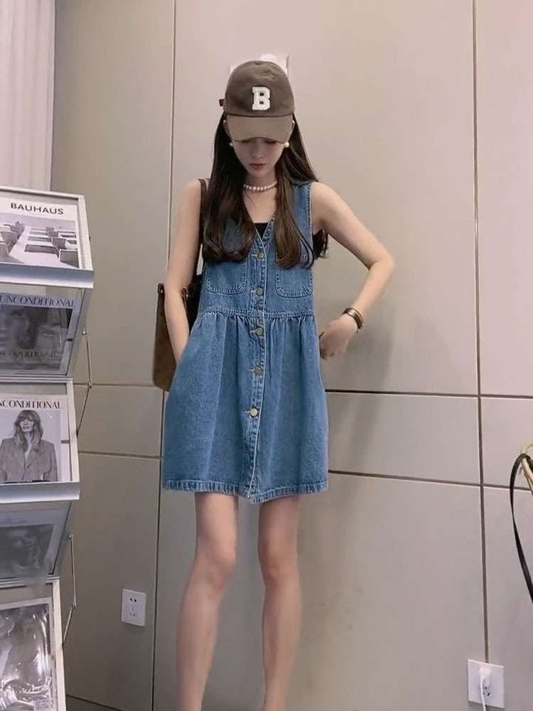 ワンピース デート デニムワンピース ショート ショート丈 デニム かわいい 大人可愛い きれいめ シンプル カジュアル 大人 上品 おしゃれ お洒落 主役級 存在感 春 夏 秋 10代 20代