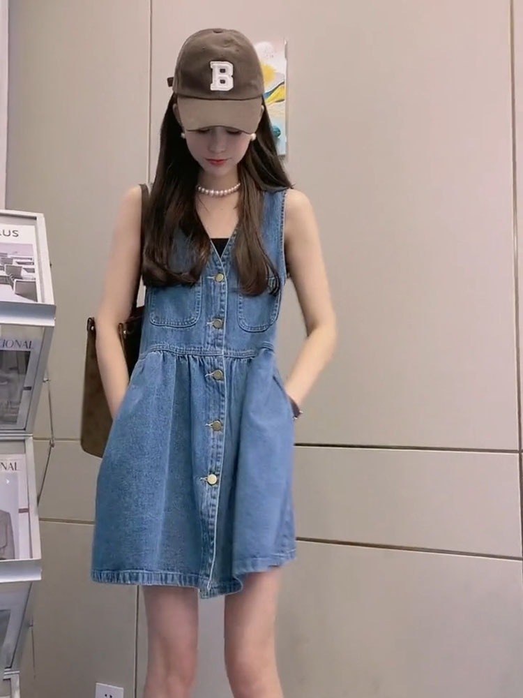 ワンピース デート デニムワンピース ショート ショート丈 デニム かわいい 大人可愛い きれいめ シンプル カジュアル 大人 上品 おしゃれ お洒落 主役級 存在感 春 夏 秋 10代 20代
