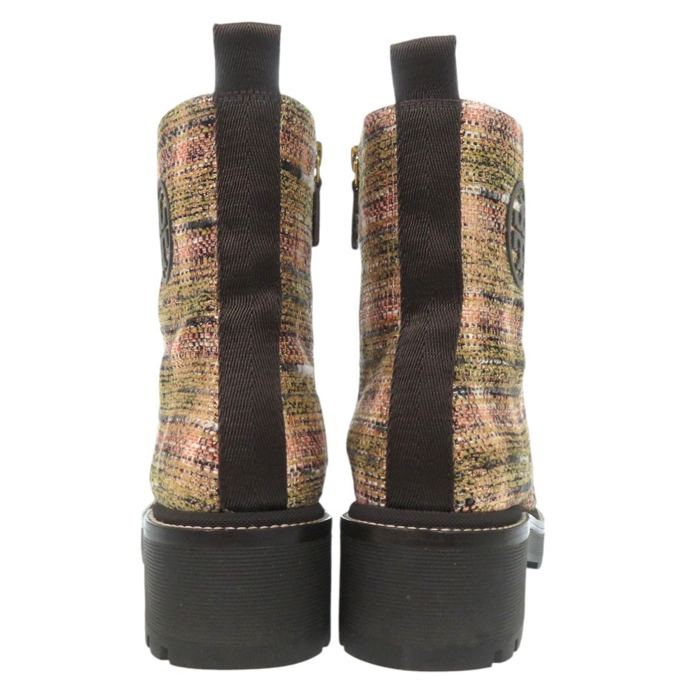 未使用品 コンバットブーツ MILLER LUG SOLE BOOTIE ブーツ ツイード/ツイード ダークブラウン 0540【中古】 レディース 未使用品 コンバットブーツ MILLER LUG SOLE BOOTIE ブーツ ツイード/ツイード ダークブラウン 0540【中古】 レディース