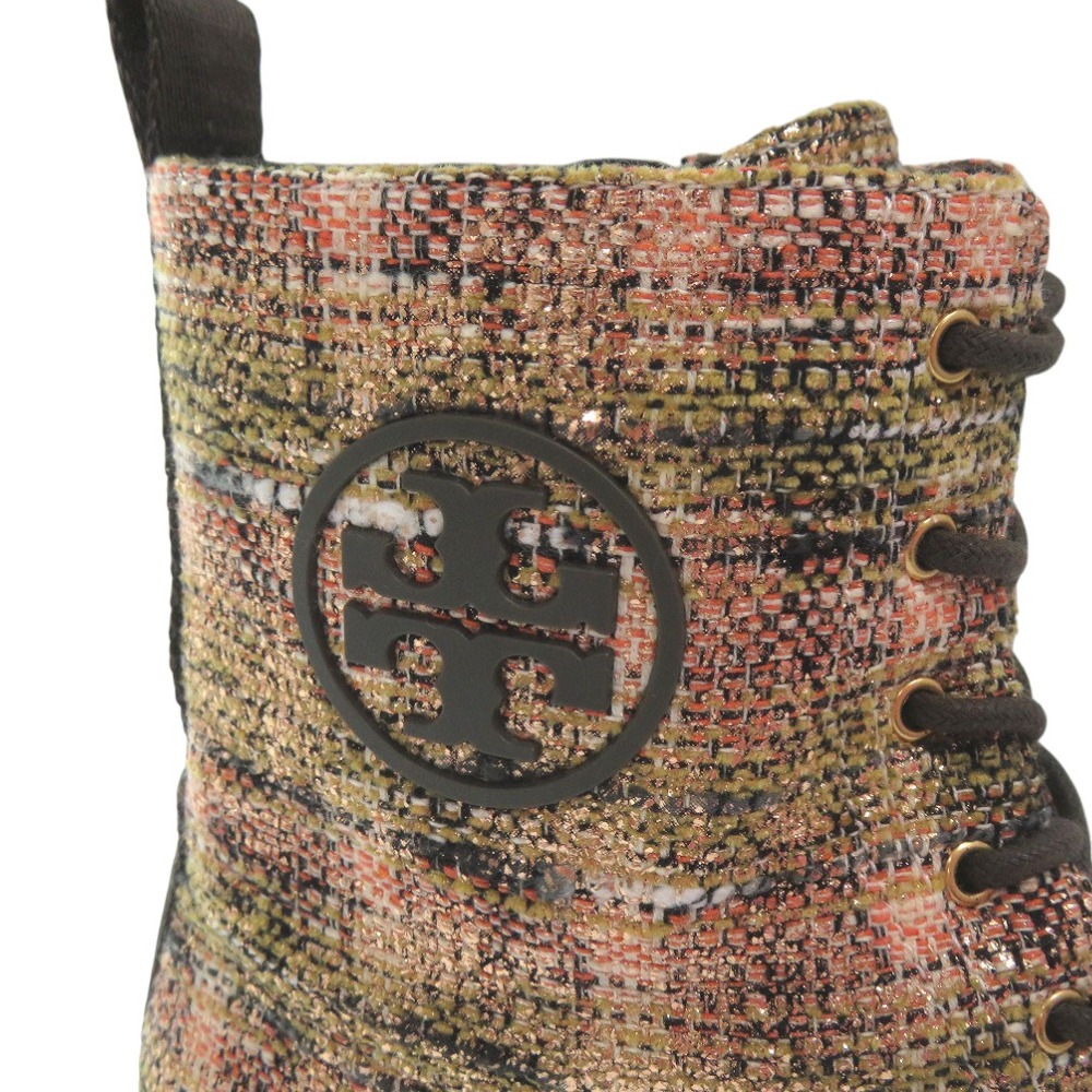 未使用品 コンバットブーツ MILLER LUG SOLE BOOTIE ブーツ ツイード/ツイード ダークブラウン 0540【中古】 レディース 未使用品 コンバットブーツ MILLER LUG SOLE BOOTIE ブーツ ツイード/ツイード ダークブラウン 0540【中古】 レディース