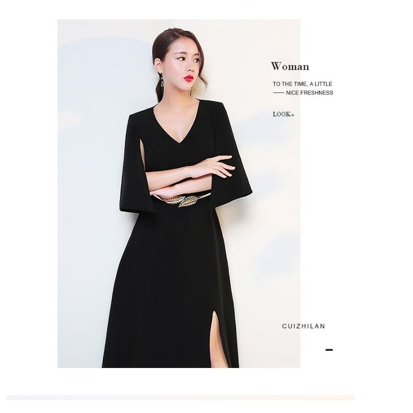 袖あり カラードレス ウエディングドレス ロングドレス 二次会 パーティードレス フォーマルドレス