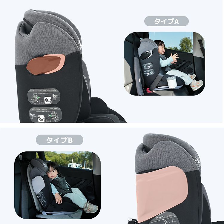 新安全基準R129適合 チャイルドシート ISOFIX 生後15ヶ月～12歳頃 76～150cm