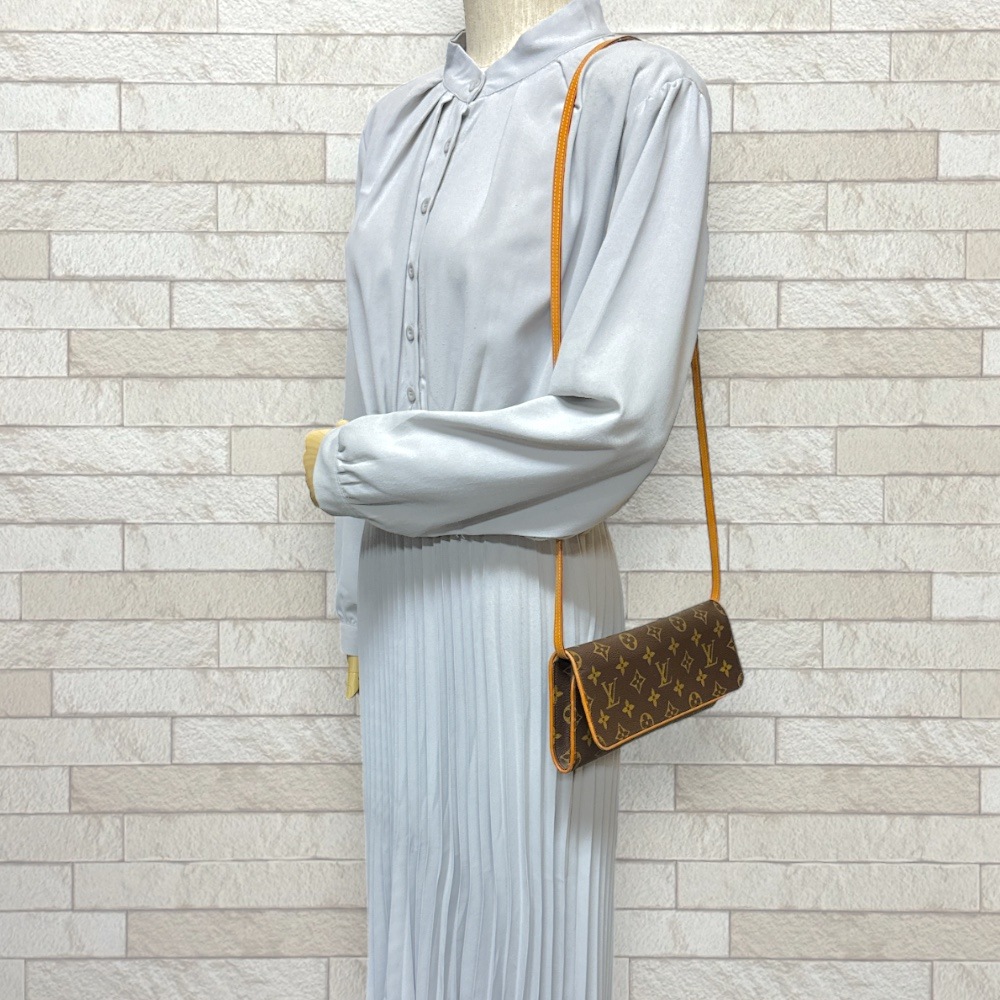 LOUIS VUITTON ポシェット・ツインGM_モノグラム