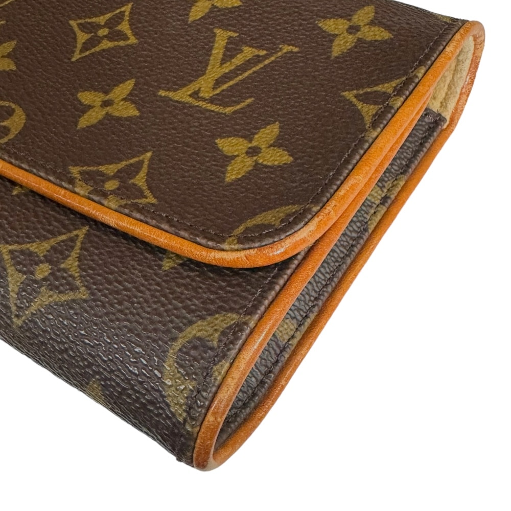 ルイヴィトン ポシェット ツインGM モノグラム ショルダーバッグ モノグラムキャンバス M51852 ブラウン LOUIS VUITTON 中古