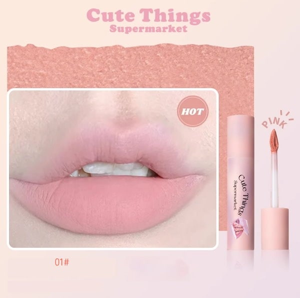 Qoo10] フロレット ムース泥リップ リップ 口紅下地 リップ