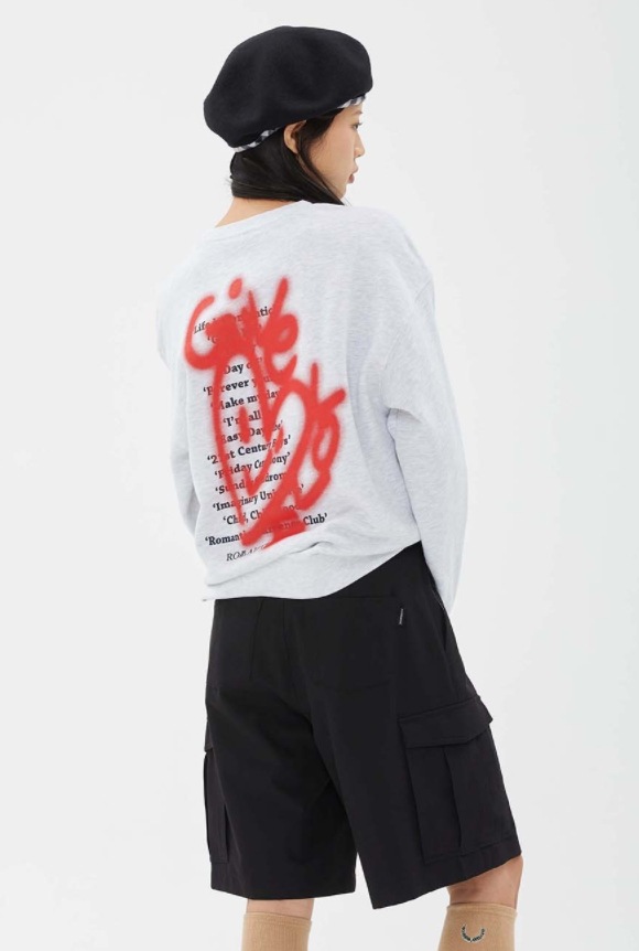 RMTC GIVE LOVE SWEAT SHIRT 3色 人気商品 正規品 男女兼用
