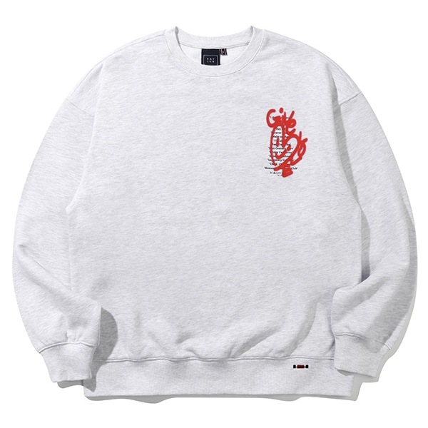 RMTC GIVE LOVE SWEAT SHIRT 3色 人気商品 正規品 男女兼用