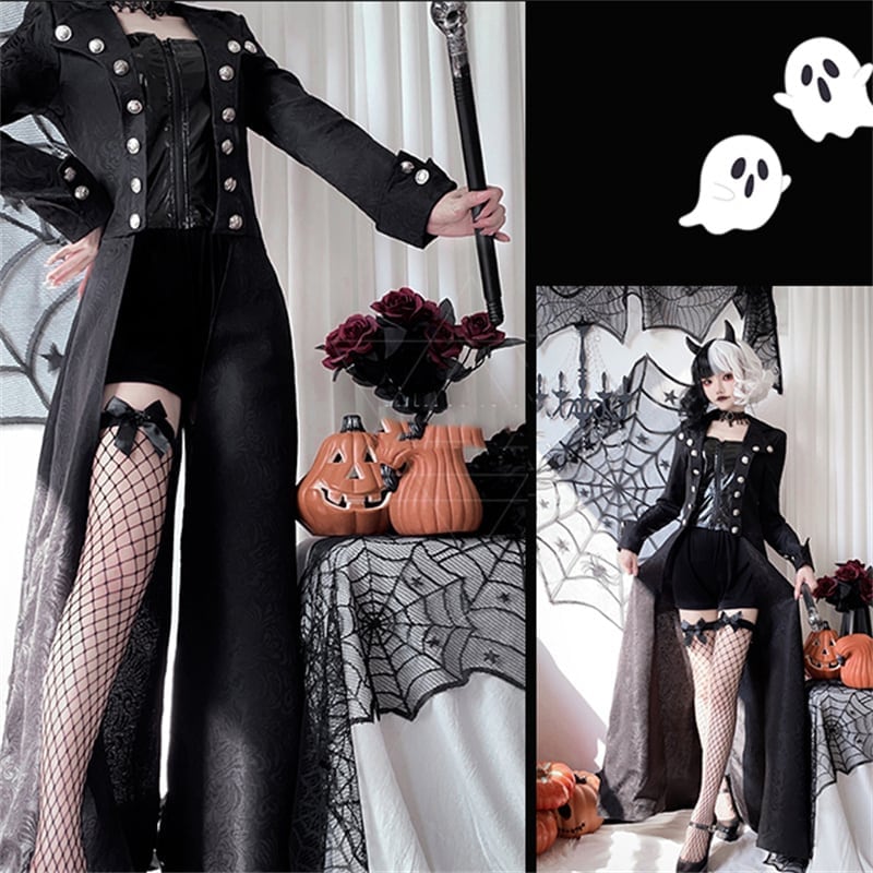 (3点セット)ハロウィン 暗黒系 コスプレ 魔女 仮装 学園祭 文化祭 制服 S M L XL 2XL セット (3点セット)ハロウィン 暗黒系 コスプレ 魔女 仮装 学園祭 文化祭 制服 S M L XL 2XL セット