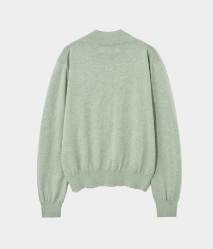 【SATUR】 ALL DAY SATUR BASIC TURTLE NECK : SOFT KHAKI