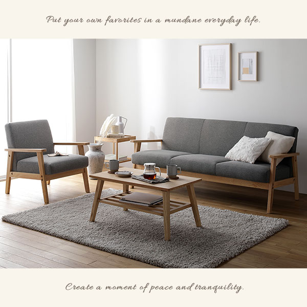 ソファ 2人掛け アーバングレー 天然木 木肘 肘付き インテリア家具 リビング家具 ソファ 2人掛け アーバングレー 天然木 木肘 肘付き インテリア家具 リビング家具