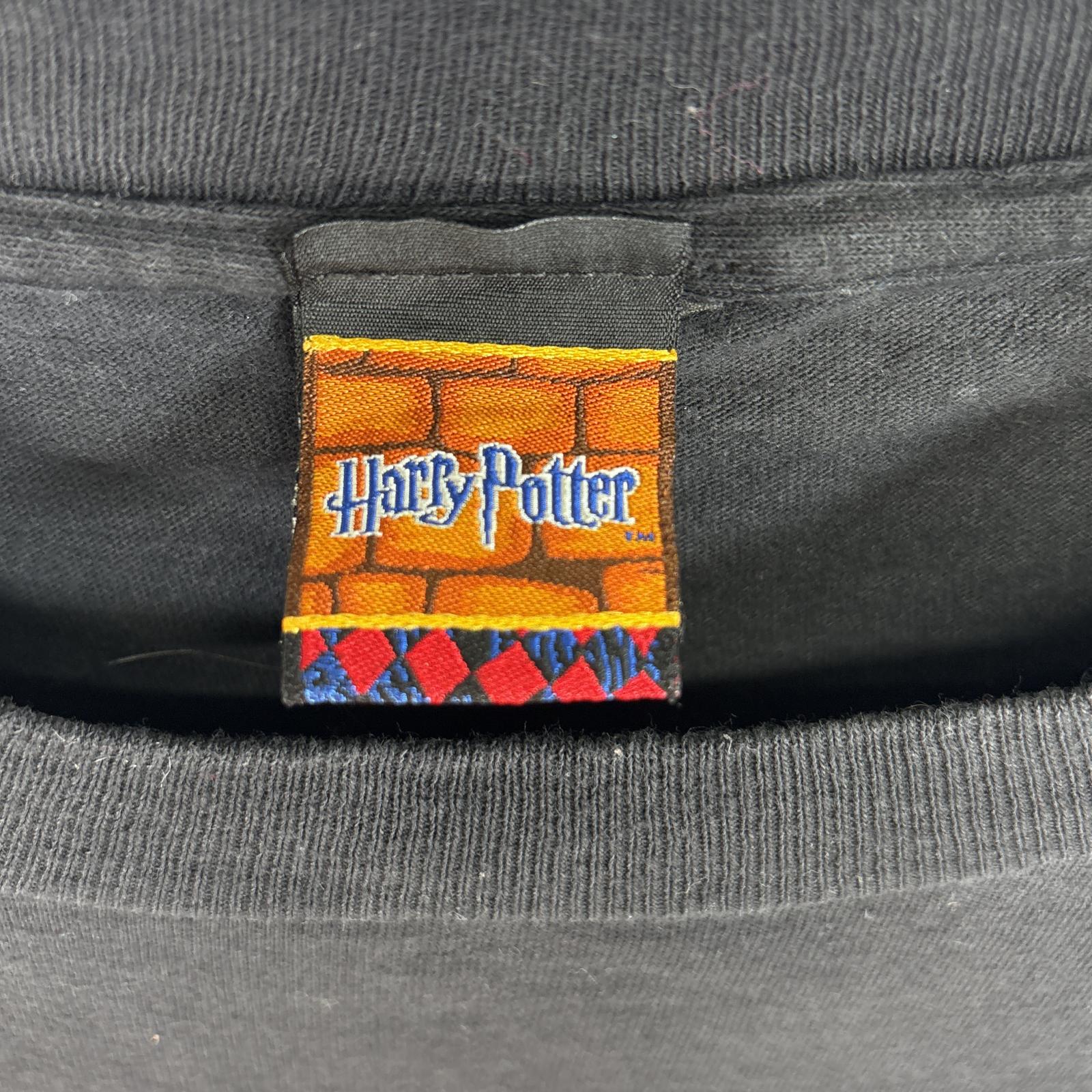 古着 00’s/00年代 ハリーポッター 半袖Tシャツ プリント 映画 ホグワーツ クルーネック USA製 シングルステッチ XL ブラック メンズ 古着 00’s/00年代 ハリーポッター 半袖Tシャツ プリント 映画 ホグワーツ クルーネック USA製 シングルステッチ XL ブラック メンズ