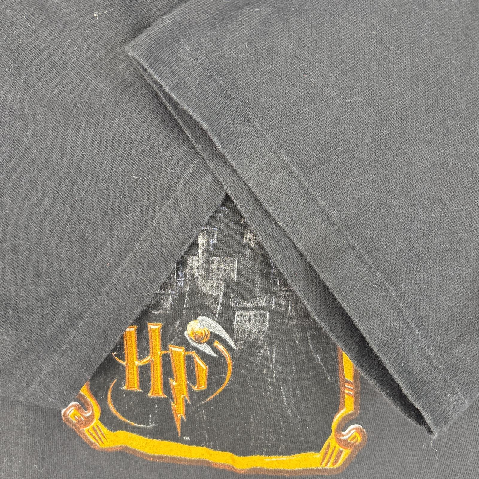 古着 00’s/00年代 ハリーポッター 半袖Tシャツ プリント 映画 ホグワーツ クルーネック USA製 シングルステッチ XL ブラック メンズ 古着 00’s/00年代 ハリーポッター 半袖Tシャツ プリント 映画 ホグワーツ クルーネック USA製 シングルステッチ XL ブラック メンズ