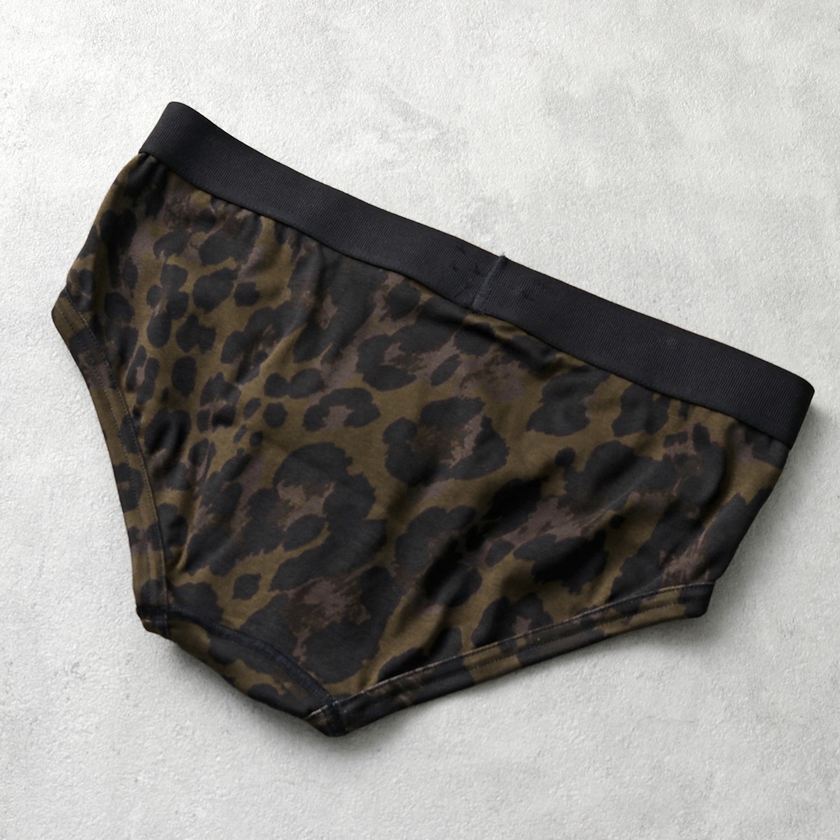 TOM FORD トムフォード ブリーフパンツ T4LC1 111 メンズ アンダーウェア コットン 下着 ロゴ レオパード ヒョウ柄 カラー2色【返品交換不可】