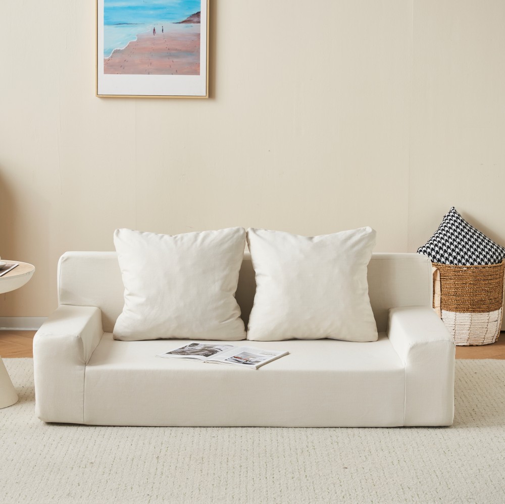 E662人掛けソファベッド フロアソファ コンパクト ローソファ こたつ用 ソファー 1人暮らし マルチに使える クッション付き 座椅子 1人掛け 完成品 運びに便利だ 軽いソファー 圧縮梱包 高反発 lonceng123.net