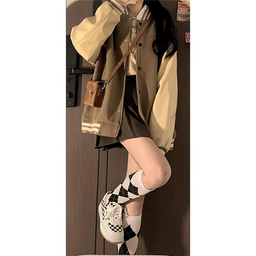 作韓レディーススタジャン野球服スタジアムジャンパージャケットジャンパーブルゾンカジュアル大きいサイズ学生通勤 作韓レディーススタジャン野球服スタジアムジャンパージャケットジャンパーブルゾンカジュアル大きいサイズ学生通勤