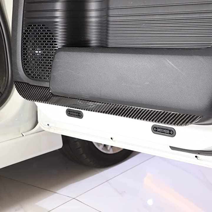 ホンダ N-BOX JF3 JF4 2017-2021に対応 車内ドア装飾ステッカー ドアパネルプロテクター ドア保護ステッカー 汚れ防止 傷防止 内装パーツ カー用品 アクセサリー