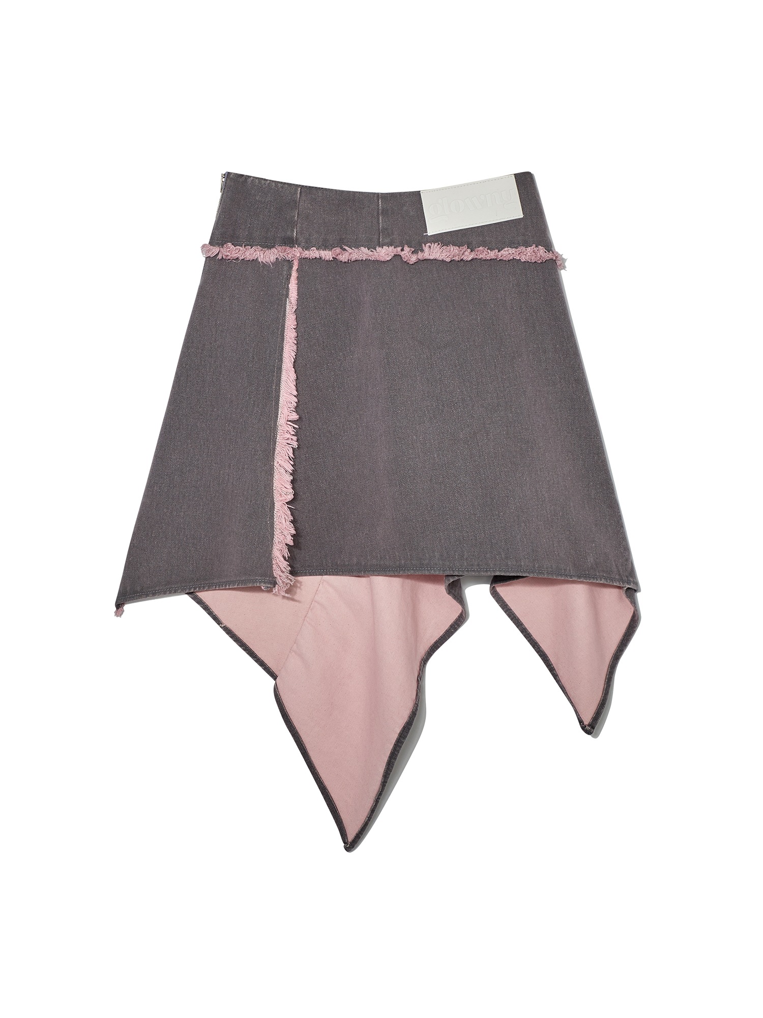 【GLOWNY】 BONES GRUNGY DENIM SKIRT : 3COLOR 【GLOWNY】 BONES GRUNGY DENIM SKIRT : 3COLOR