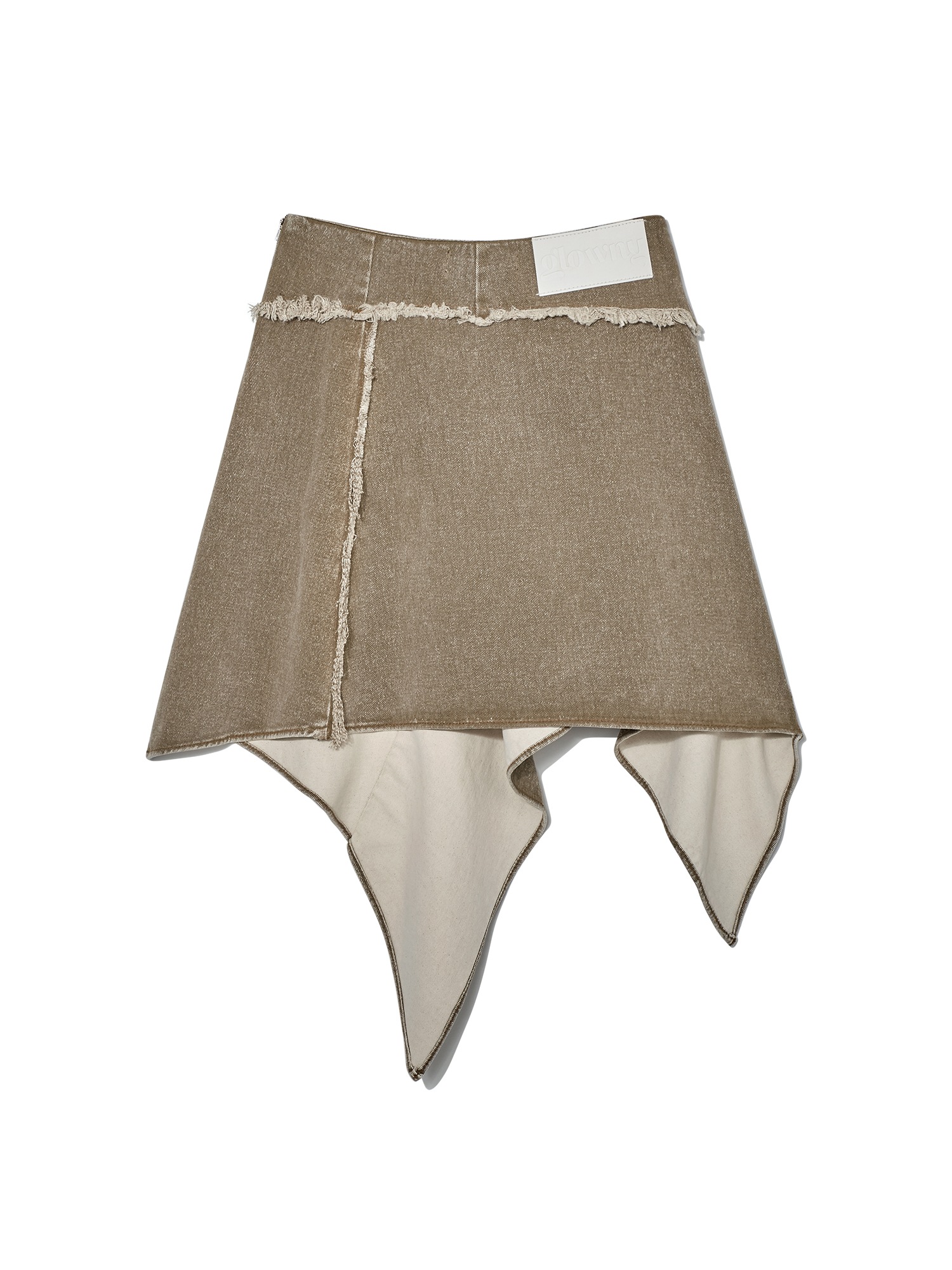 【GLOWNY】 BONES GRUNGY DENIM SKIRT : 3COLOR 【GLOWNY】 BONES GRUNGY DENIM SKIRT : 3COLOR