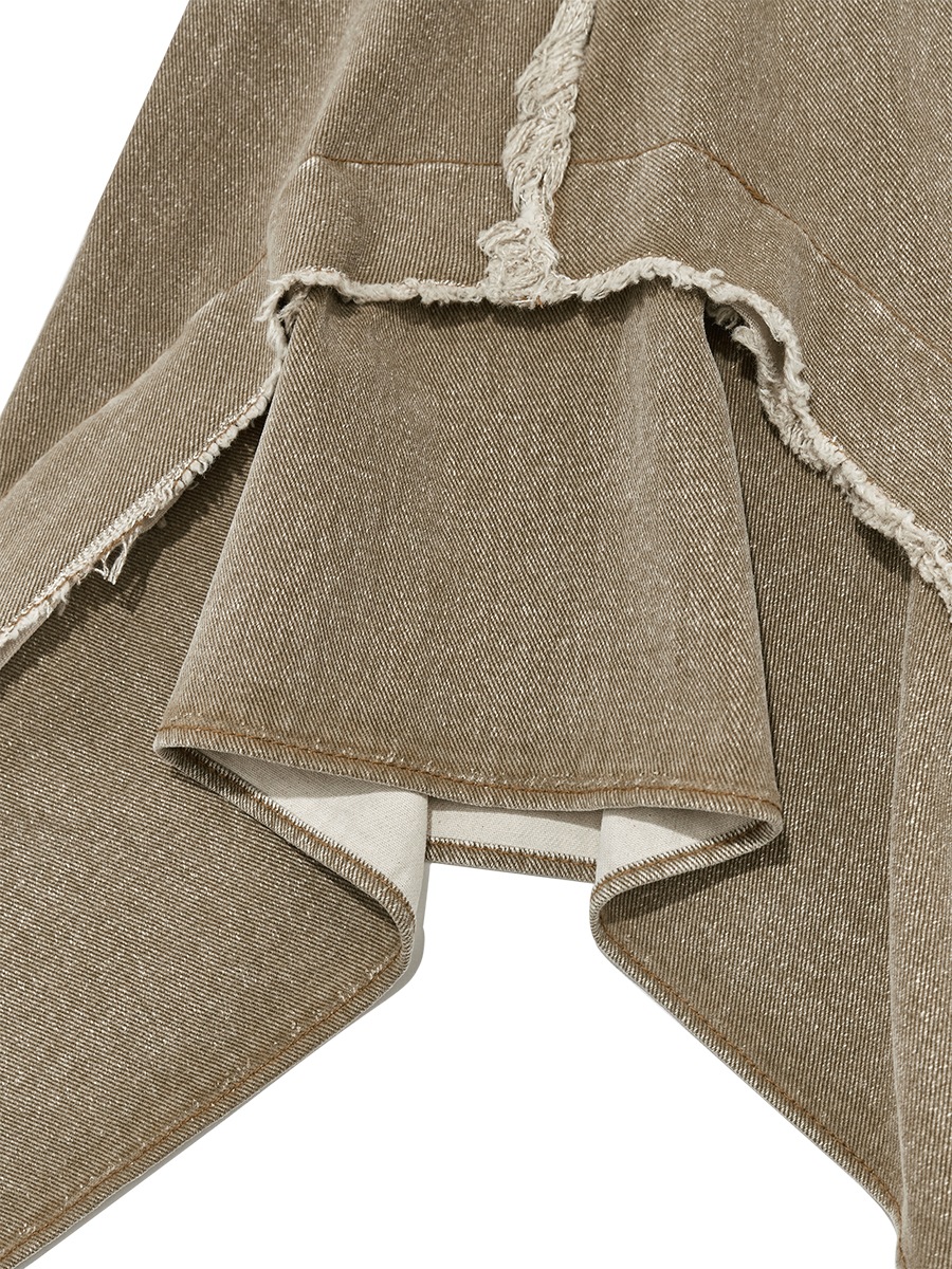 【GLOWNY】 BONES GRUNGY DENIM SKIRT : 3COLOR 【GLOWNY】 BONES GRUNGY DENIM SKIRT : 3COLOR