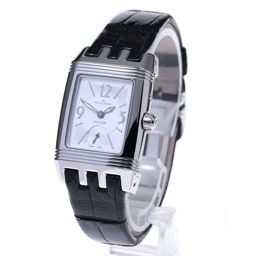 ジャガー・ルクルト JAEGER-LECOULTRE 296.8.74 Q2968401 レベルソ グランスポール スモールセコンド 手巻き レディース 良品 保付_816778【中古】 ジャガー・ルクルト JAEGER-LECOULTRE 296.8.74 Q2968401 レベルソ グランスポール スモールセコンド 手巻き レディース 良品 保付_816778【中古】