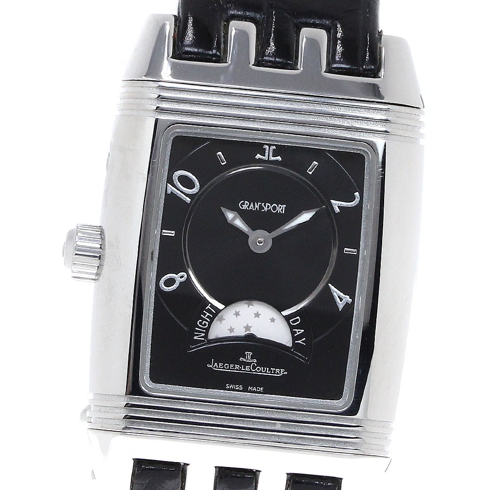 ジャガー・ルクルト JAEGER-LECOULTRE 296.8.74 Q2968401 レベルソ グランスポール スモールセコンド 手巻き レディース 良品 保付_816778【中古】 ジャガー・ルクルト JAEGER-LECOULTRE 296.8.74 Q2968401 レベルソ グランスポール スモールセコンド 手巻き レディース 良品 保付_816778【中古】