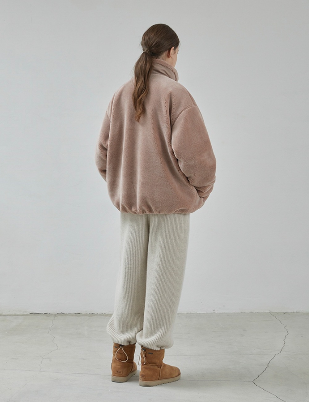 /クーポン進呈/ペアルック/ユニセックス/Staple Fleece Zip-Up フリース ジャケット/3色/モッズ/ジャケット/アウター/パーカー/韓国ファッション