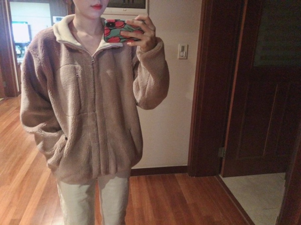 /クーポン進呈/ペアルック/ユニセックス/Staple Fleece Zip-Up フリース ジャケット/3色/モッズ/ジャケット/アウター/パーカー/韓国ファッション