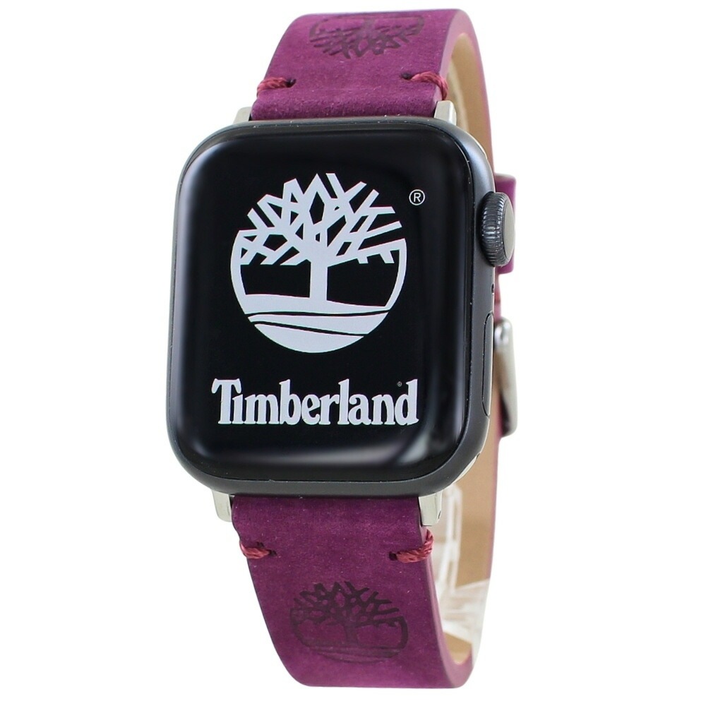 正規品 ティンバーランド Apple Watch ベルト 交換用 本革 レザー パープル アップルウォッチ バンド レディース ユニセックス 38mm 40mm 41mm シリーズ Series10 正規品 ティンバーランド Apple Watch ベルト 交換用 本革 レザー パープル アップルウォッチ バンド レディース ユニセックス 38mm 40mm 41mm シリーズ Series10