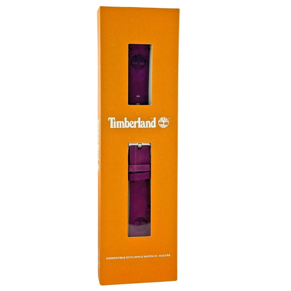 正規品 ティンバーランド Apple Watch ベルト 交換用 本革 レザー パープル アップルウォッチ バンド レディース ユニセックス 38mm 40mm 41mm シリーズ Series10 正規品 ティンバーランド Apple Watch ベルト 交換用 本革 レザー パープル アップルウォッチ バンド レディース ユニセックス 38mm 40mm 41mm シリーズ Series10