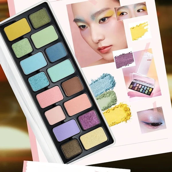 CHEERYEP - #15Starcore 16色アイシャドウパレット Qoo10] CHEERYEP 【Cheeryep千妍】 16色アイシャ