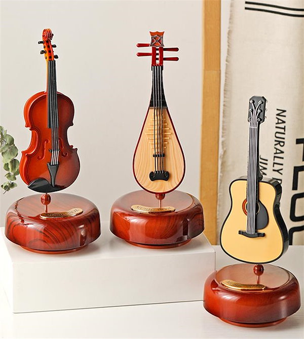 Qoo10] オンリーワントゥーユー INSスタイル オルゴール サックス造形