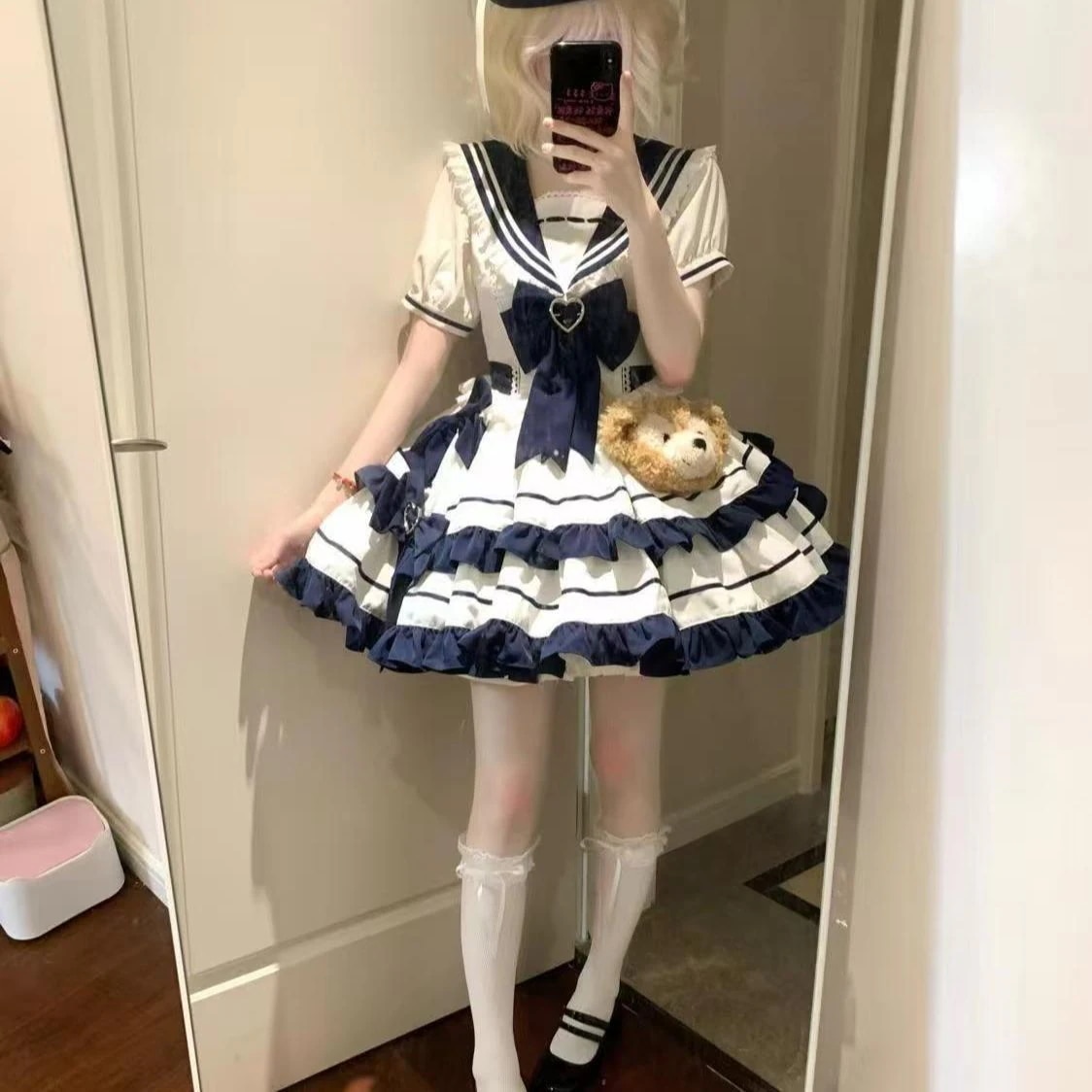 ワンピース 新しいスタイル 2025 パフワンピース コスチューム ロリータロリータドレス カレッジ コスプレ ワンピース 新しいスタイル 2025 パフワンピース コスチューム ロリータロリータドレス カレッジ コスプレ