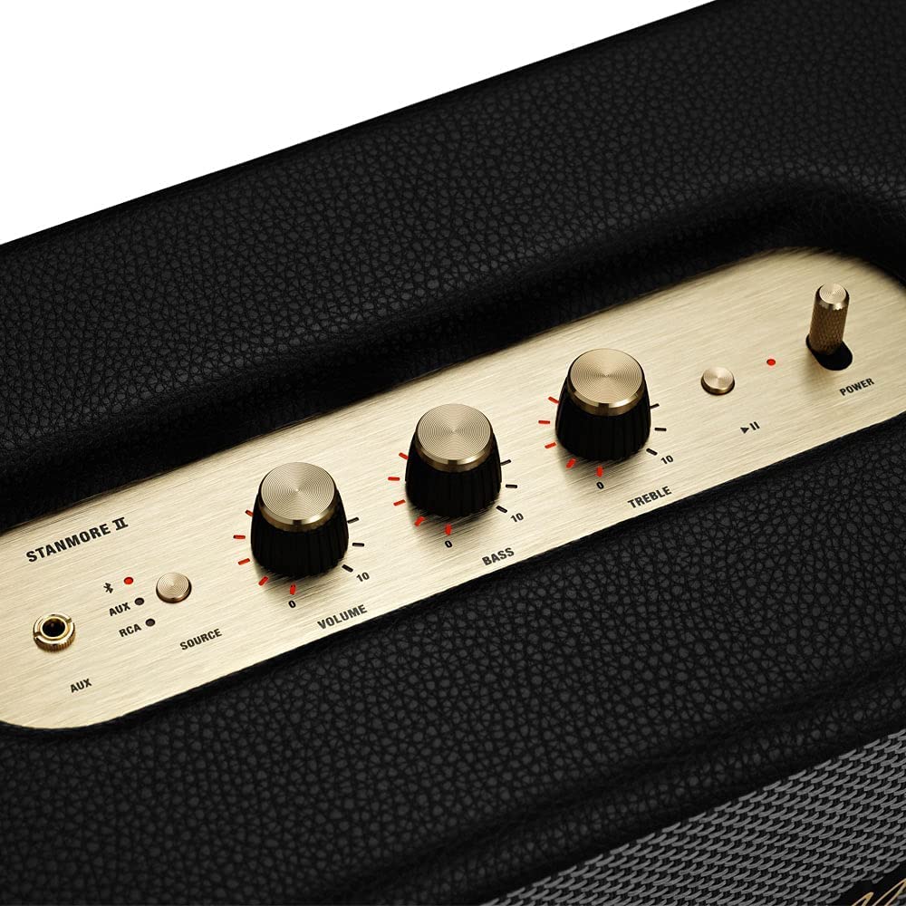 消費税無し Marshall Stanmore スピーカ STANMORE-BT2BLACK ブラック BT2 ポータブルスピーカー -  flaviogimenis.com.br