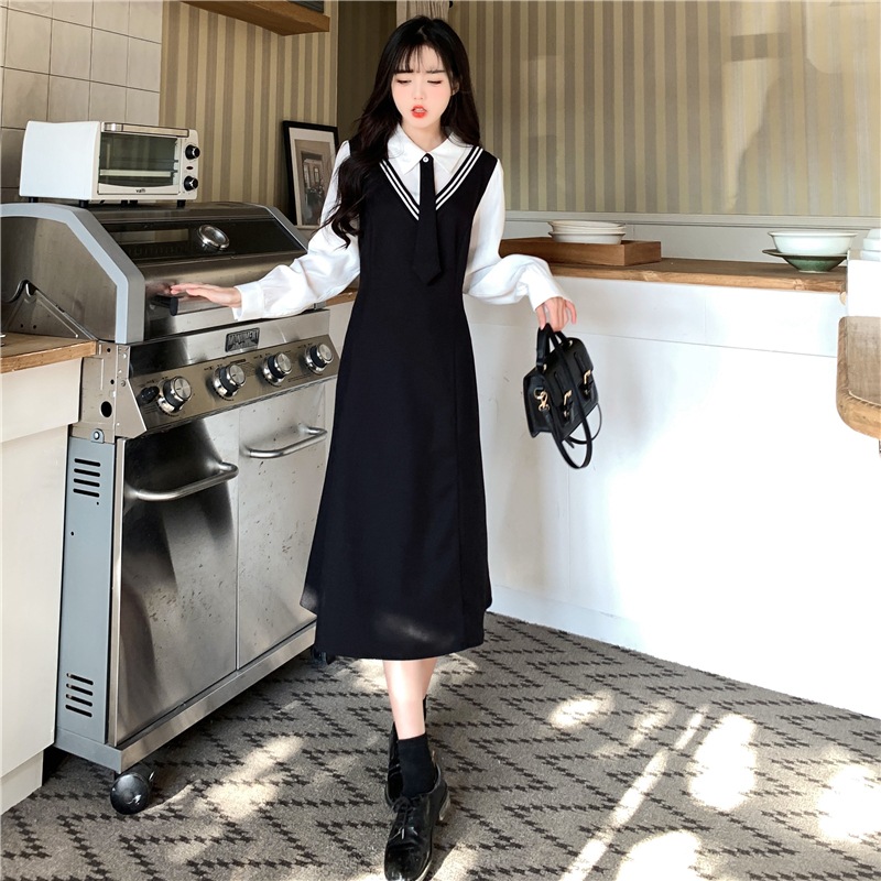 ワンピース デート フレアワンピース ミモレ ミモレ丈 袖あり 長袖 かわいい 大人可愛い きれいめ シンプル カジュアル 大人 上品 おしゃれ お洒落 主役級 存在感 春 秋 10代 20代 30代