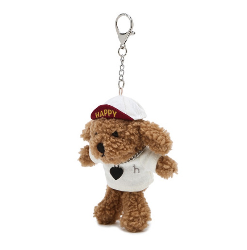 [IVE リズ,アンユジン着用]Bling Puppy Dog Keyring